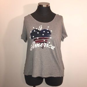 Lane Bryant Tops - Lane Bryant 18/20 “I ❤️ America Graphic” Tee Lane Bryant Tops - Lane Bryant 18/20 “I ❤️ America Graphic” Tee